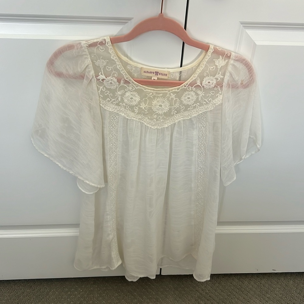 Altar’d State cream top
